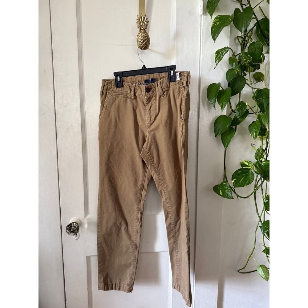 American Eagle FLEX men’s size 28 X 30 brown khaki pants - Picture 1 of 8